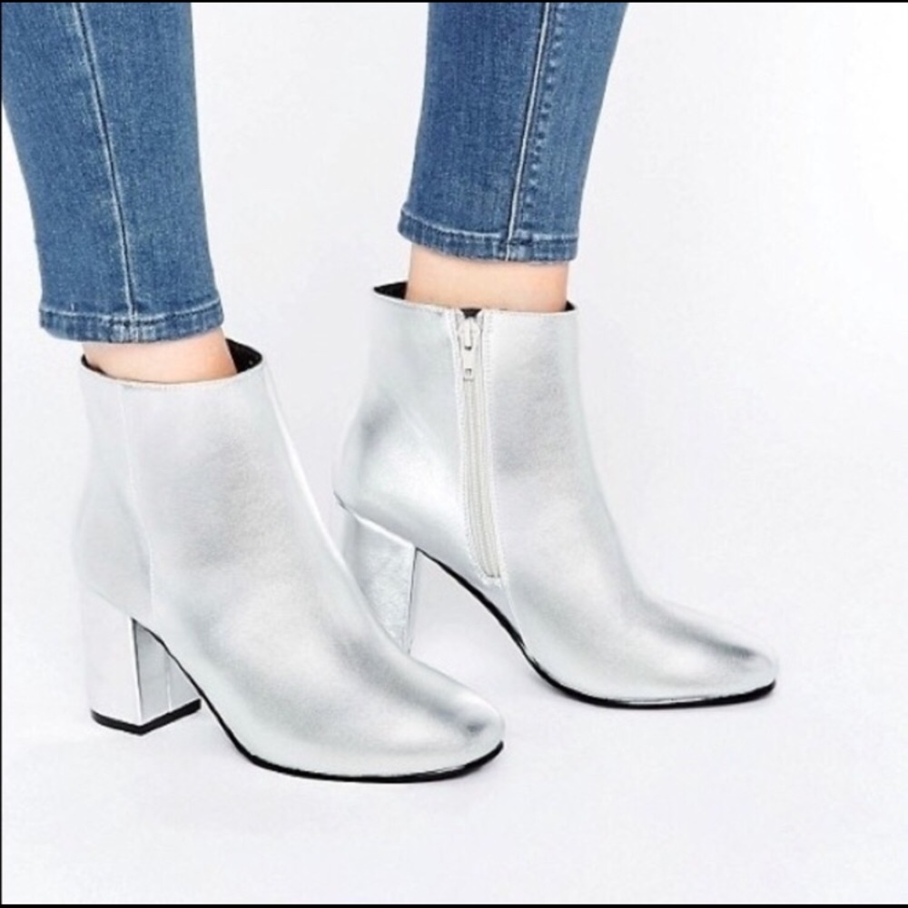 Silver Booties